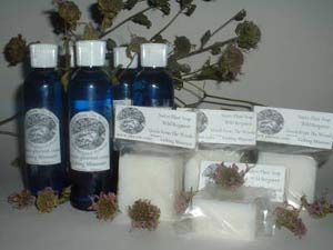 Wild flower essences and soaps from PineNut.com - Goods from the Woods Wild Crops Farm